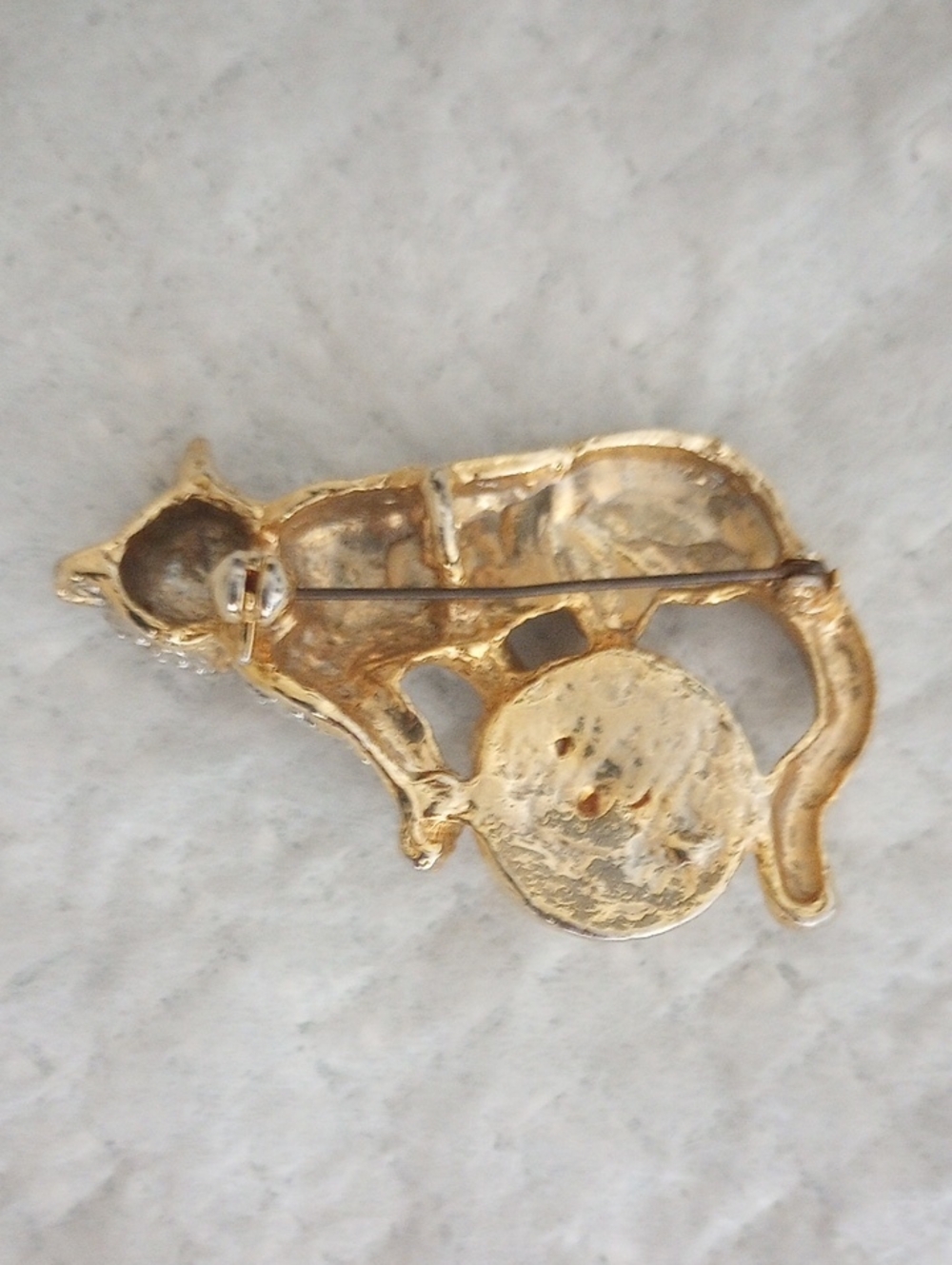 Cat Brooch and Keep Sake Trinket Box - Picture 4 of 6